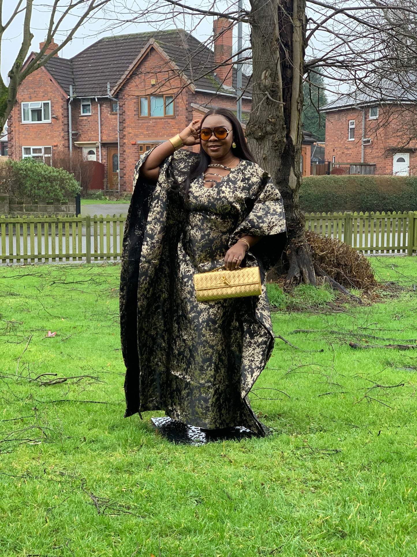 Brocade Boubou dress