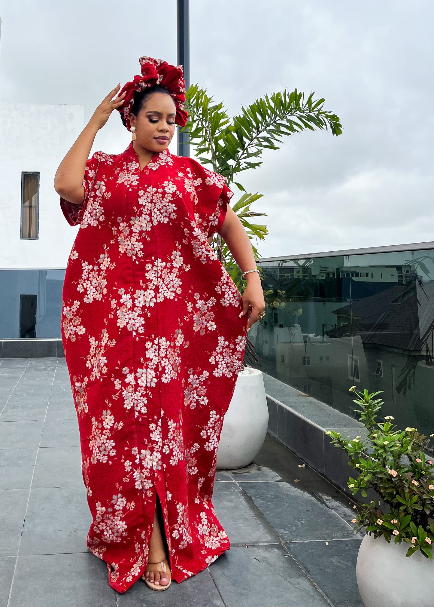Brocade Boubou dress