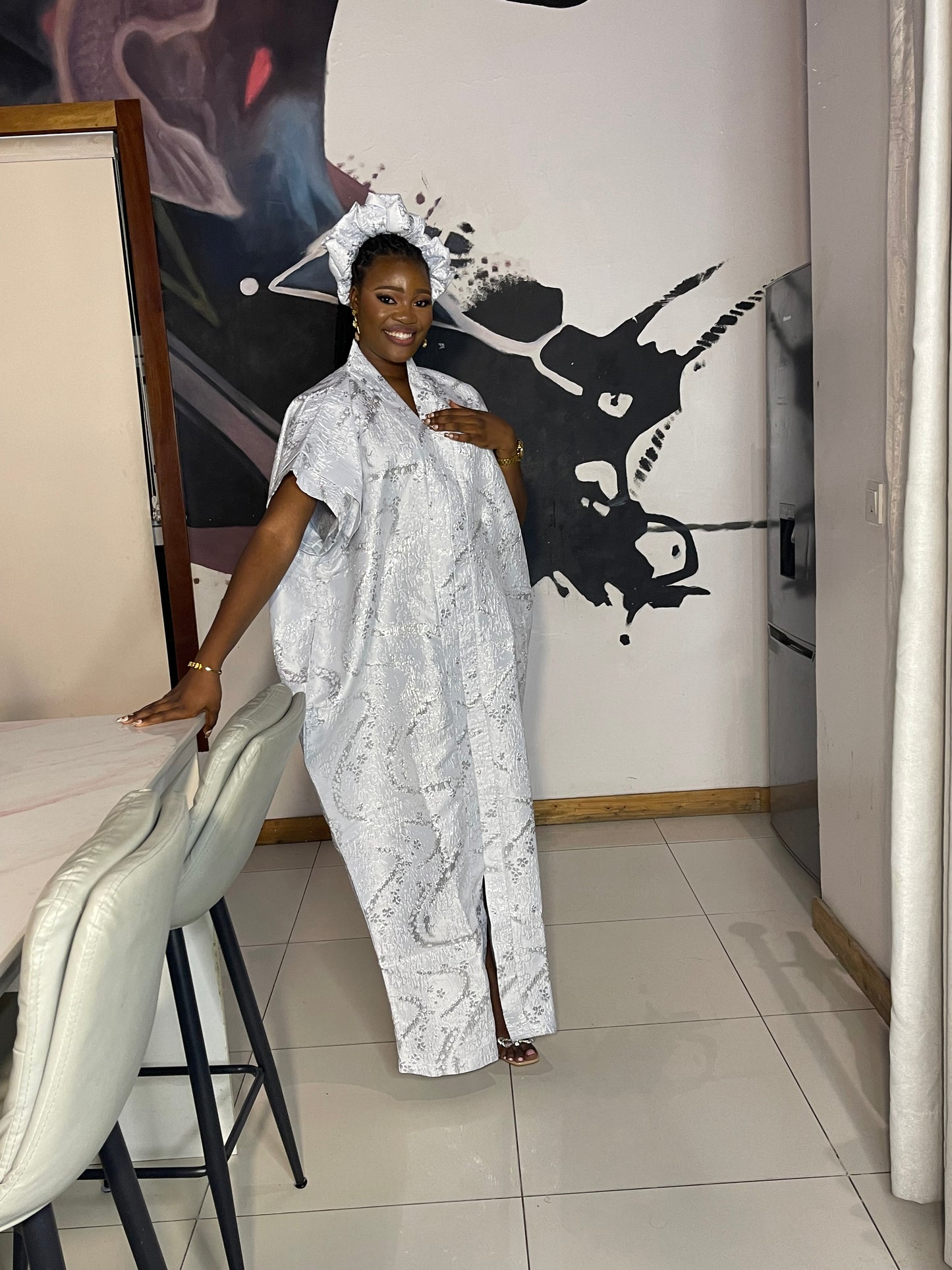 Brocade Boubou dress