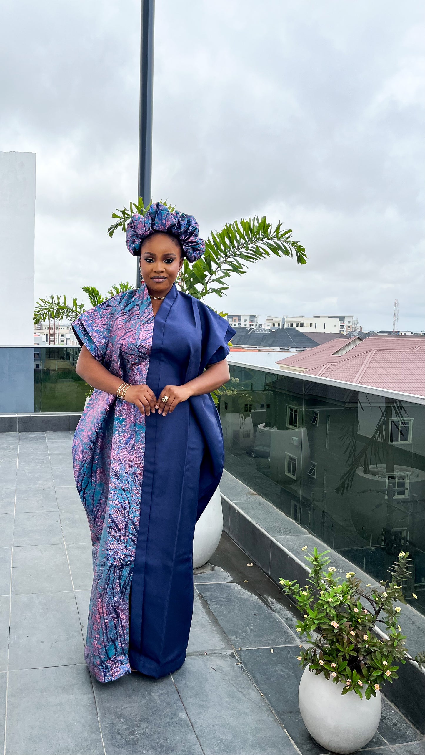 Brocade Boubou dress