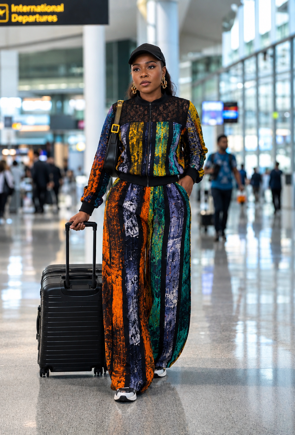 Adire bomber set
