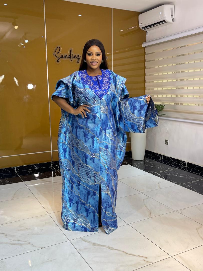 Brocade Boubou dress