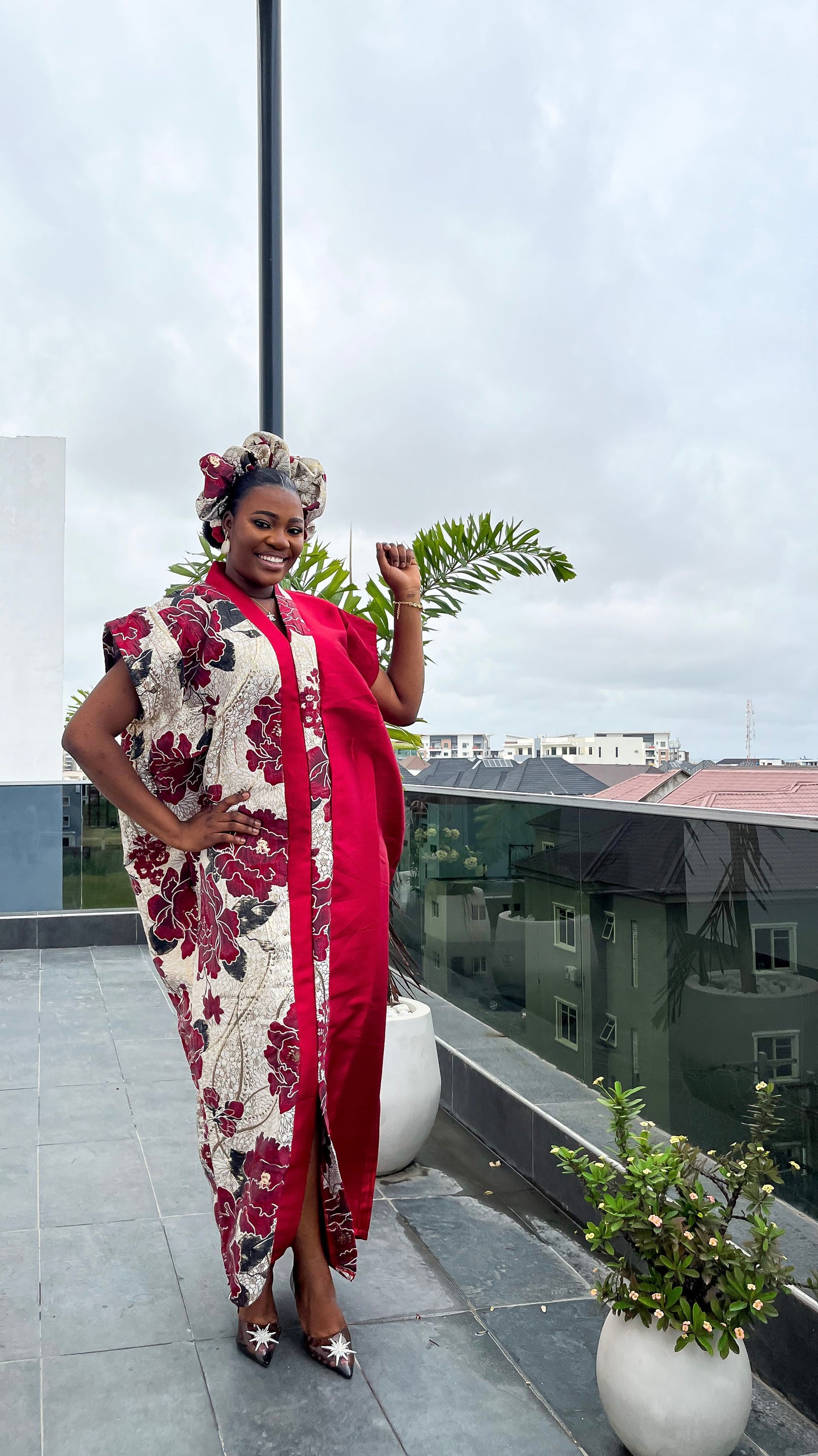 Brocade Boubou dress