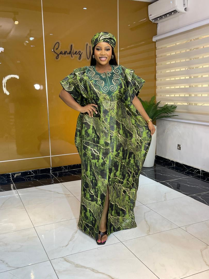Brocade Boubou dress