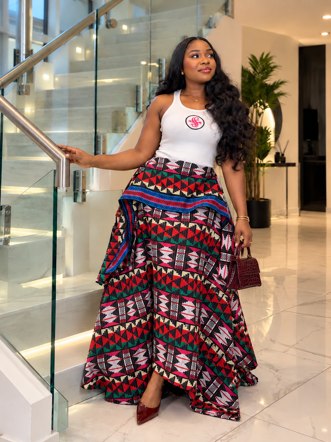 Akwete skirt