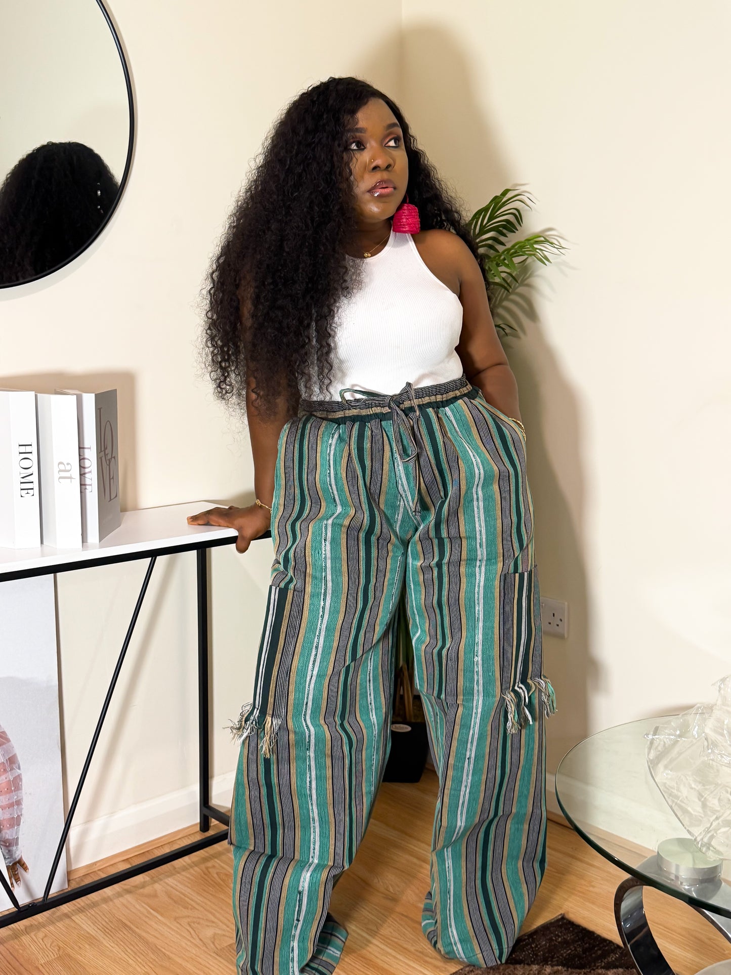 Cargo Aso Oke pants