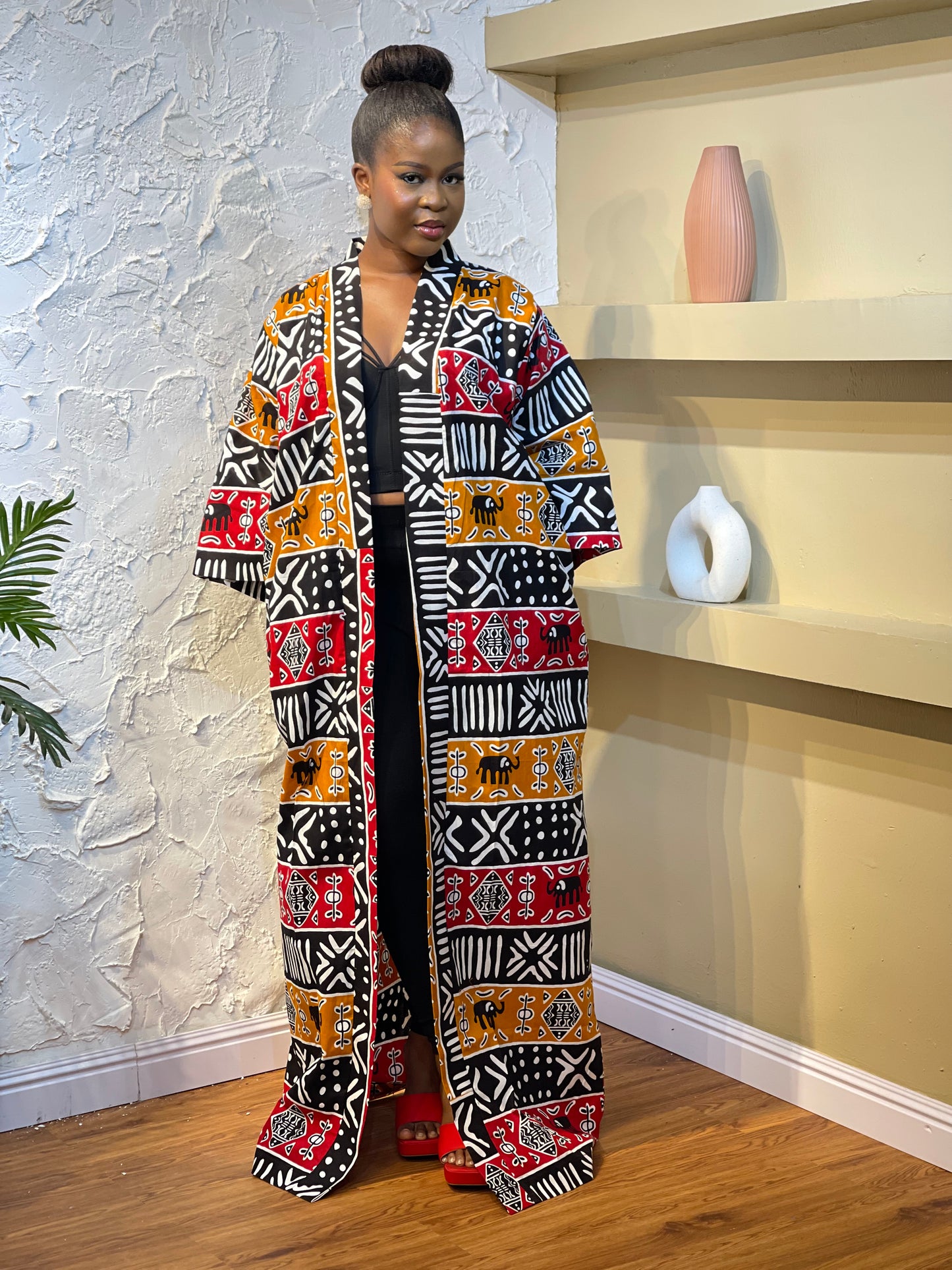 Ankara kimono