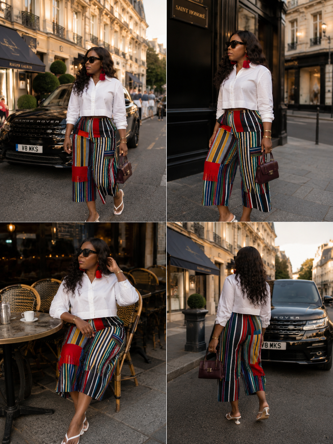 Aso Oke jorts