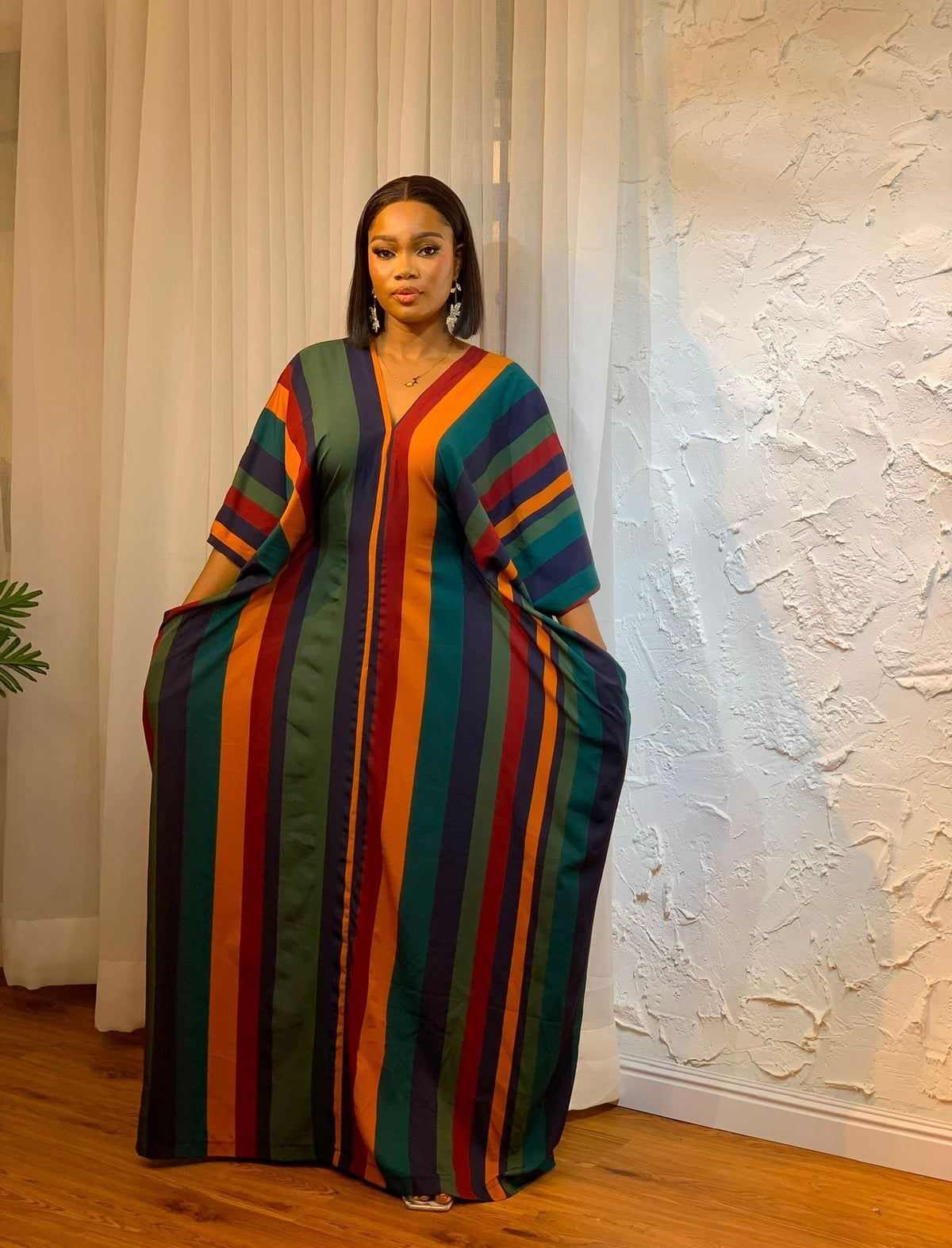 Stripped boubou