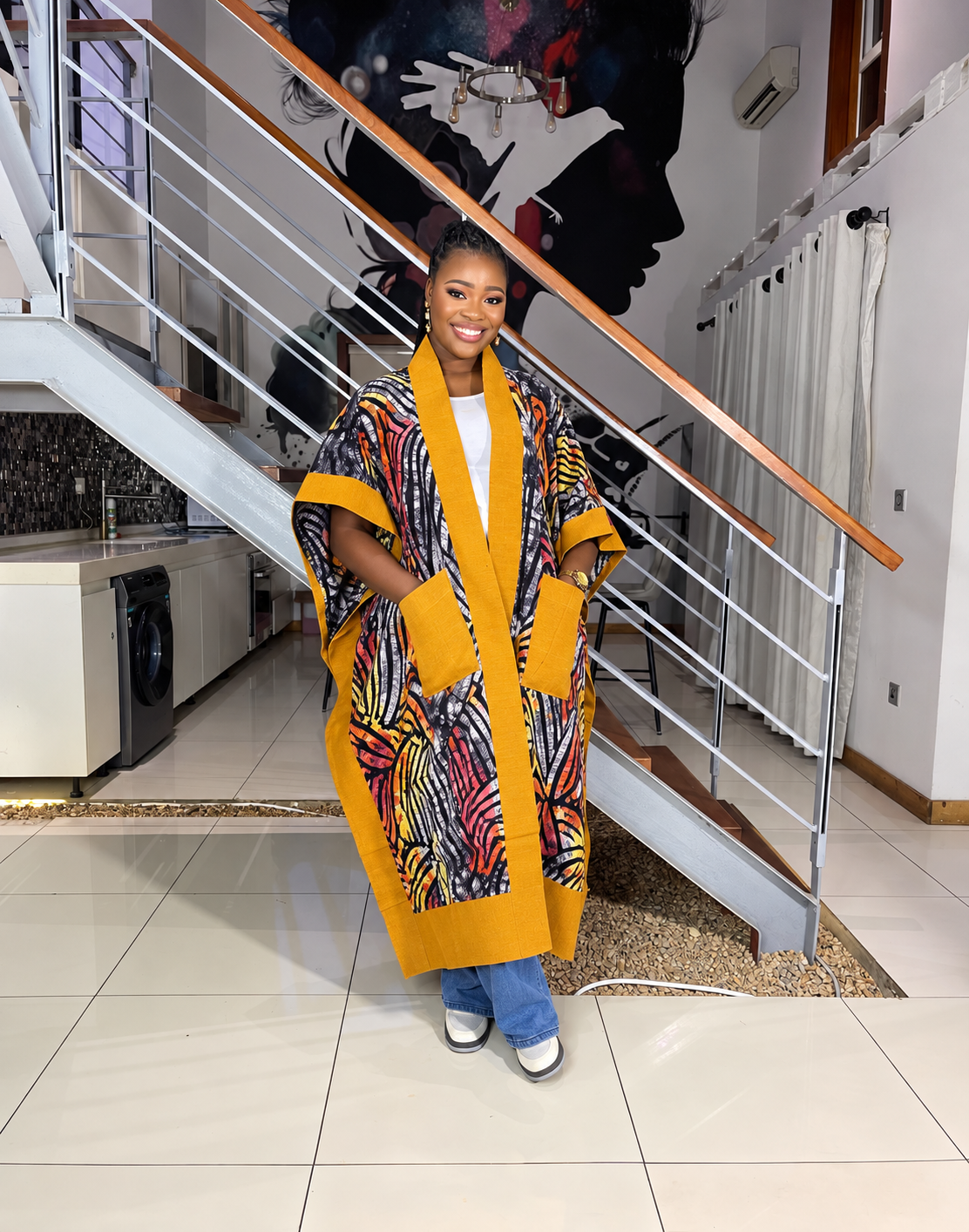 Adire kimono