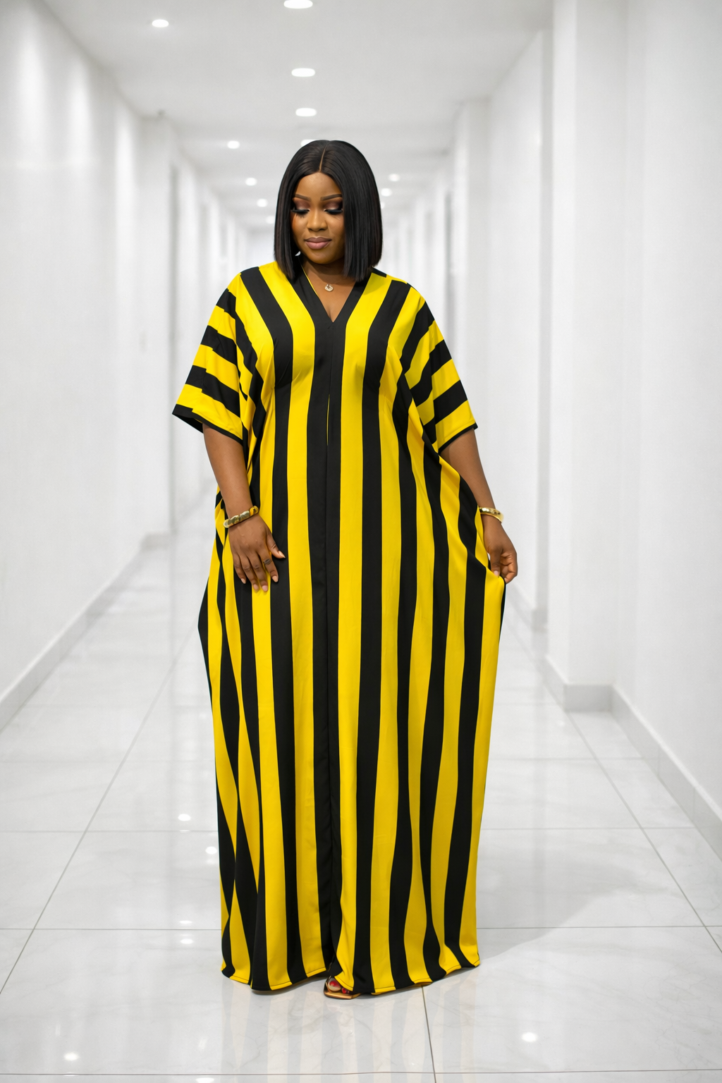 Stripped boubou