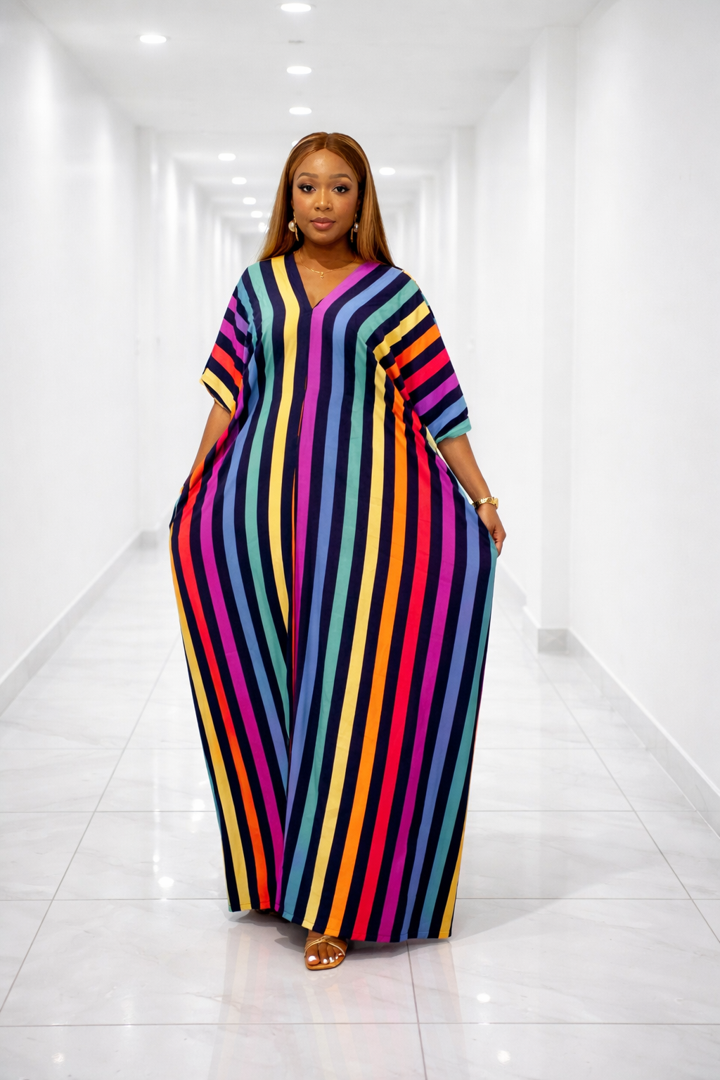 Stripped boubou