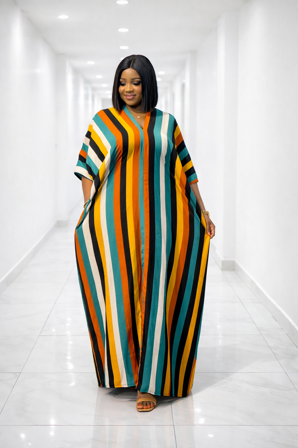 Stripped boubou