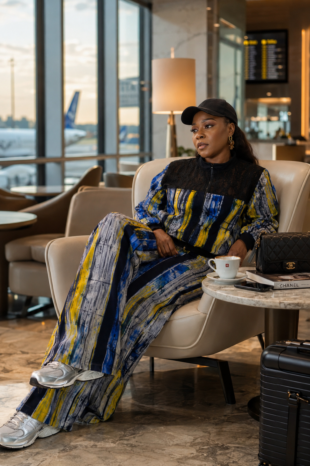Adire bomber set