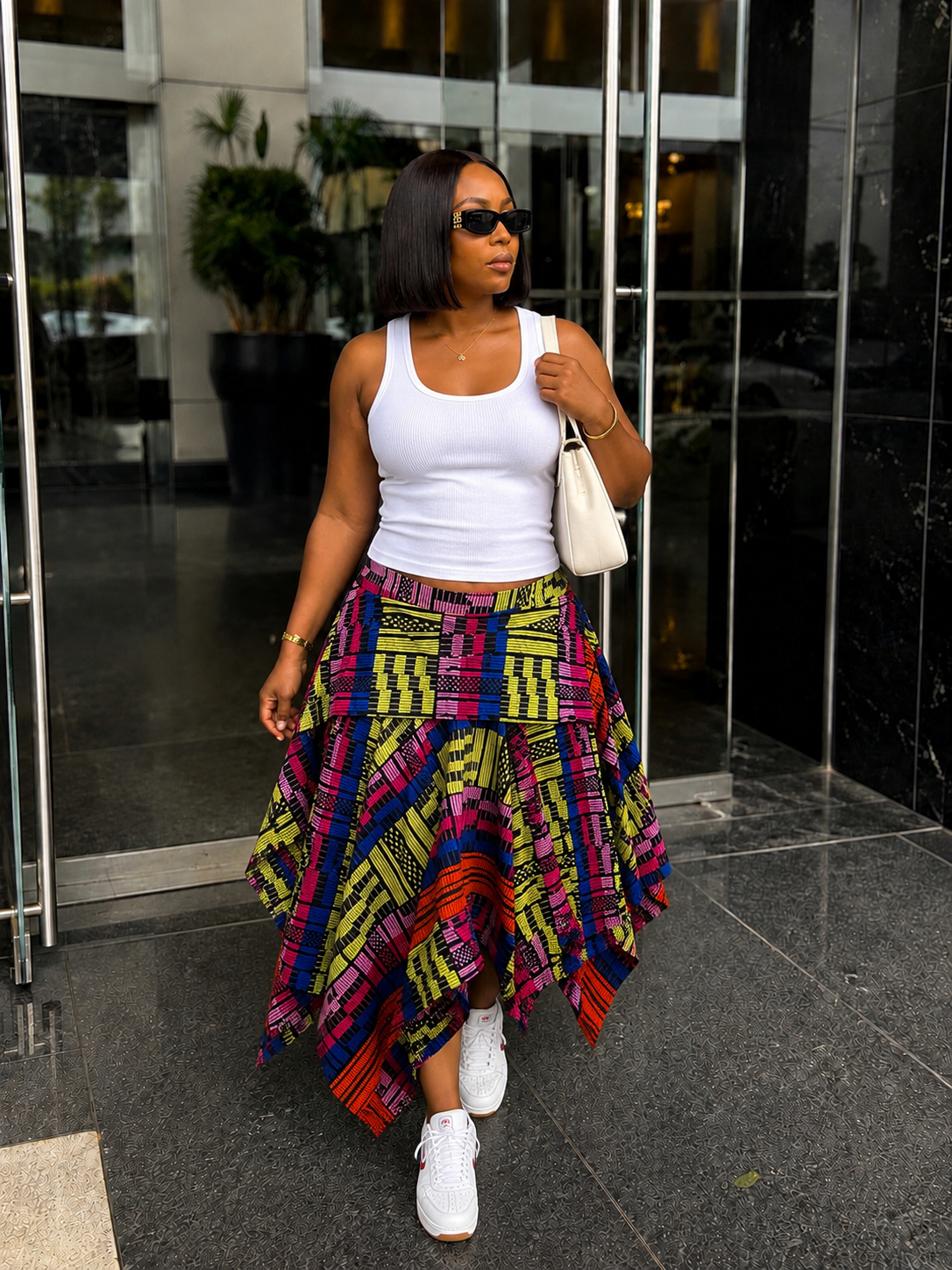Akwete inspired skirt
