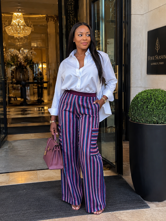 Cargo Aso Oke pants